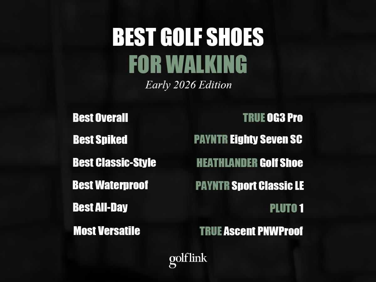 The best golf shoes for walking in every category