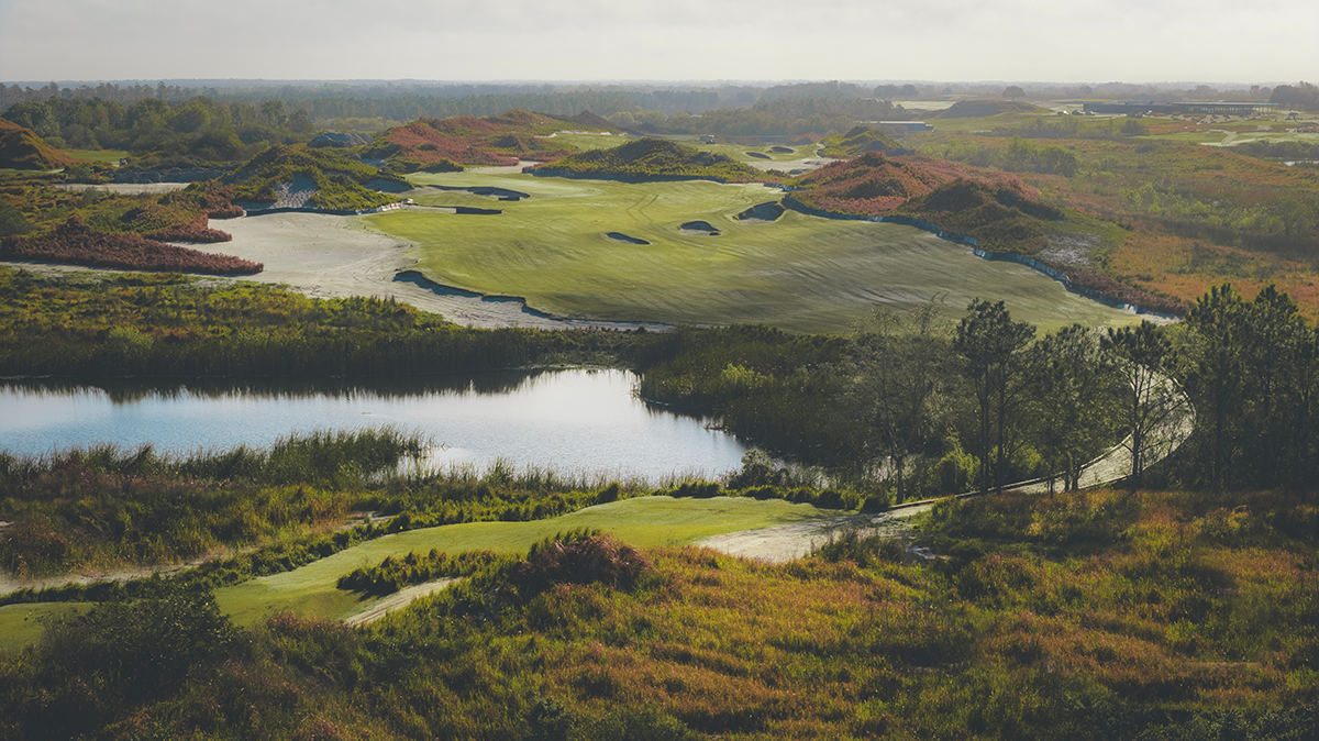 Image of Streamsong's newest course, Bone Valley