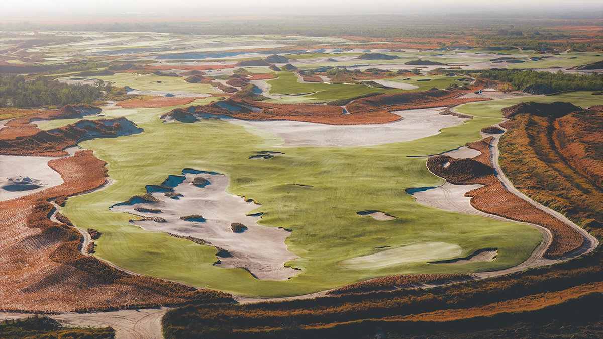 View of Bone Valley at Streamsong Resort
