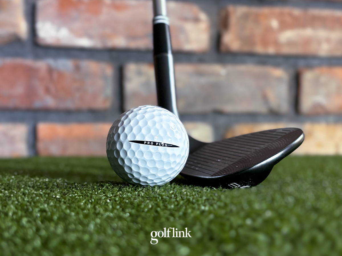 Vice Pro Plus golf ball during GolfLink testing