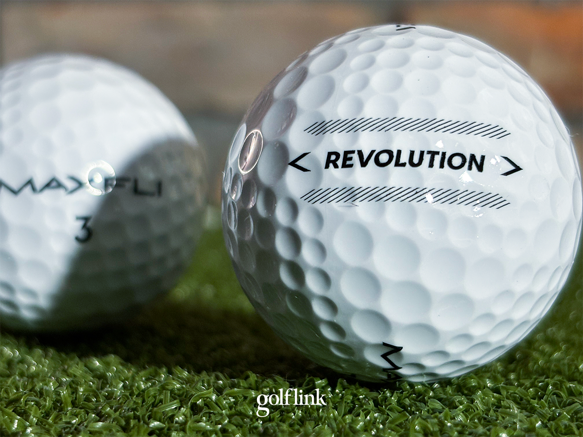 Maxfli Revolution during GolfLink testing