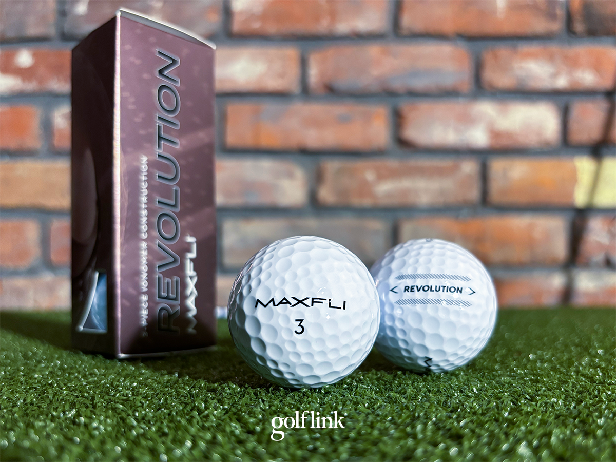 Maxfli Revolution during GolfLink testing
