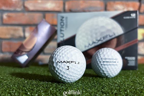 Maxfli Revolution during GolfLink testing
