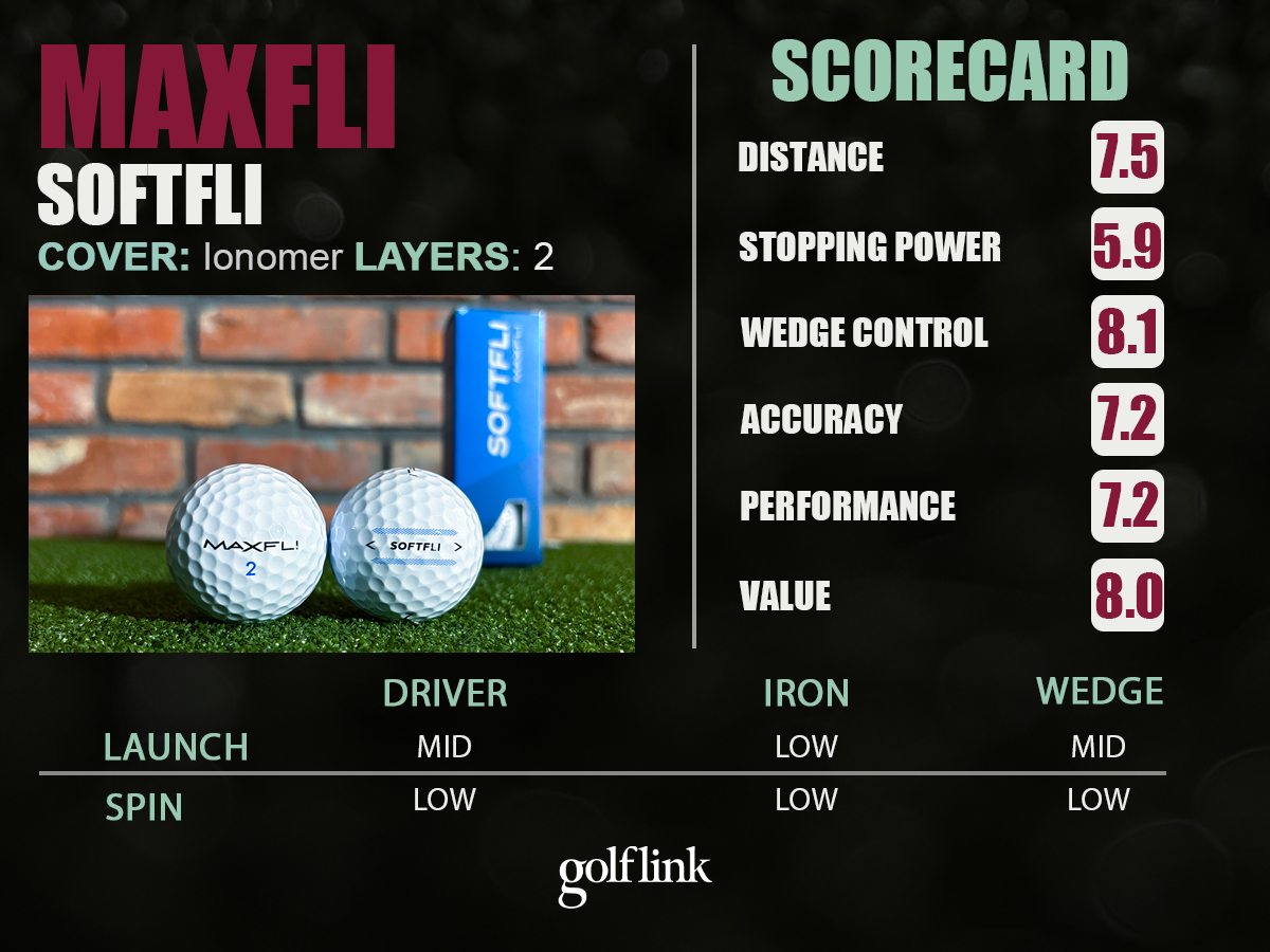 Maxfli Softfli performance profile