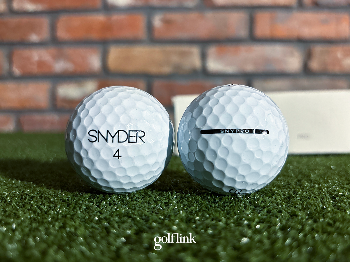 Snyder Pro golf ball during GolfLink testing
