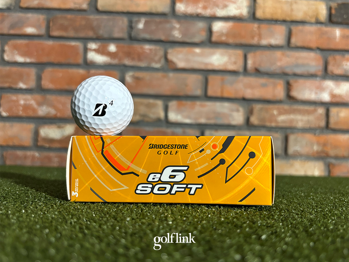 Bridgestone e6 Soft golf ball during GolfLink testing