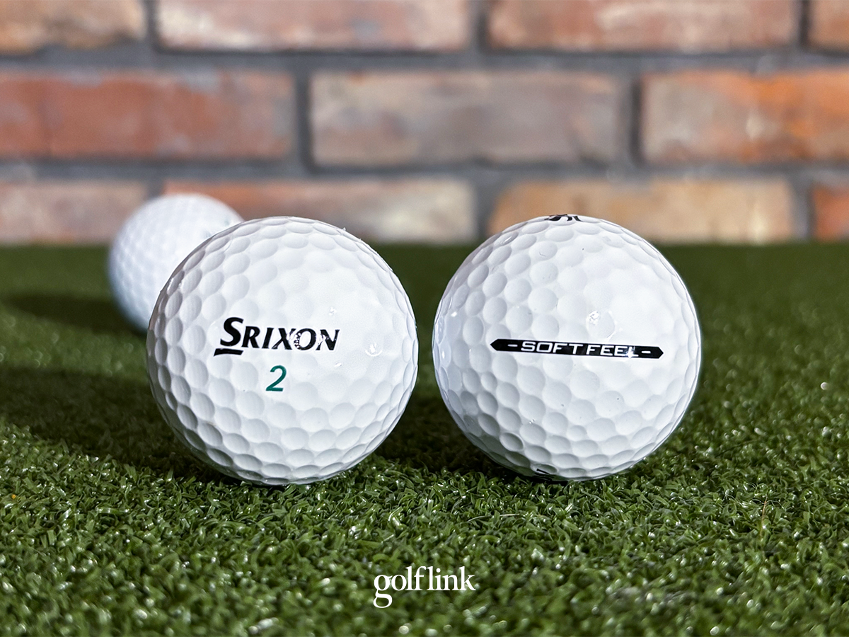 Srixon Soft Feel during GolfLink testing