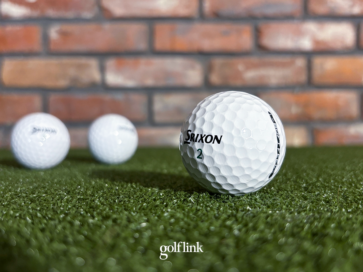 Srixon Soft Feel during GolfLink testing