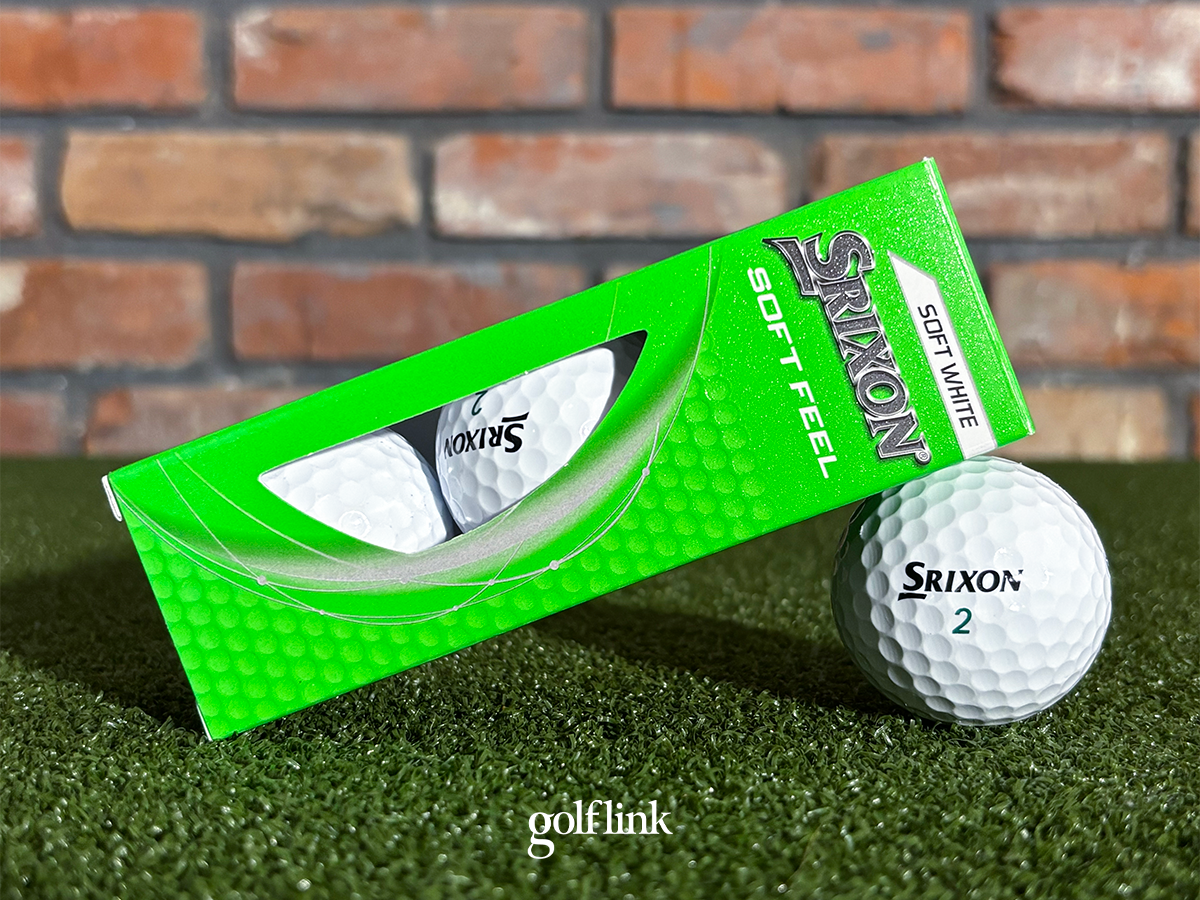 Srixon Soft Feel golf ball during GolfLink testing