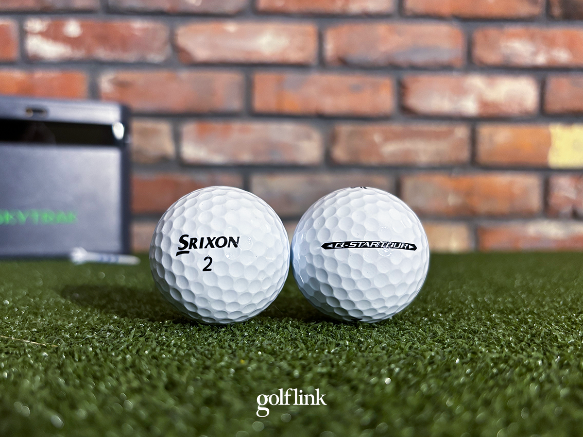 Srixon Q-Star Tour during GolfLink testing