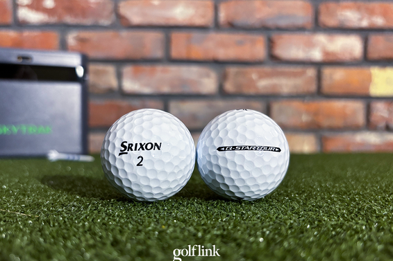 Srixon Q-Star Tour during GolfLink testing