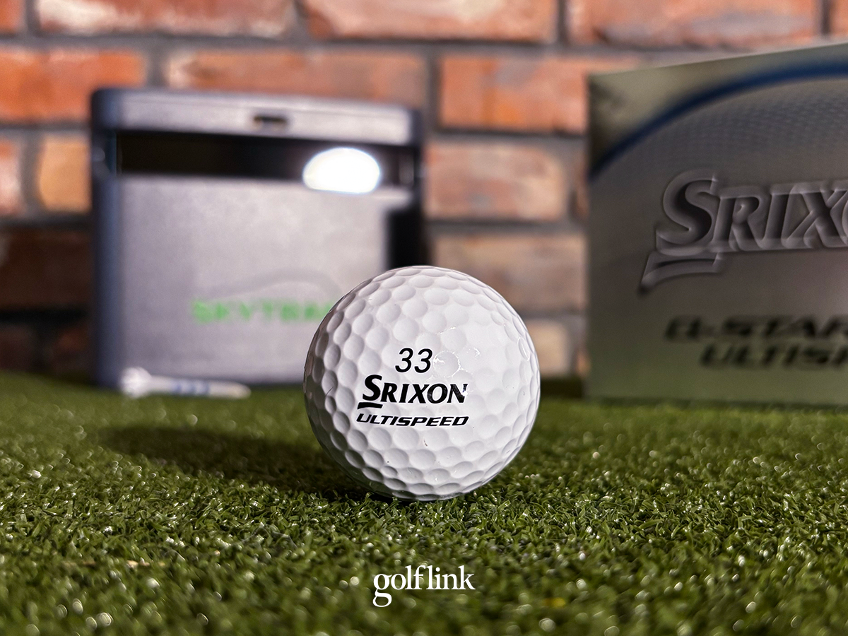 Srixon Q-Star Ultispeed during GolfLink testing
