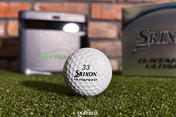 Srixon Q-Star Ultispeed during GolfLink testing