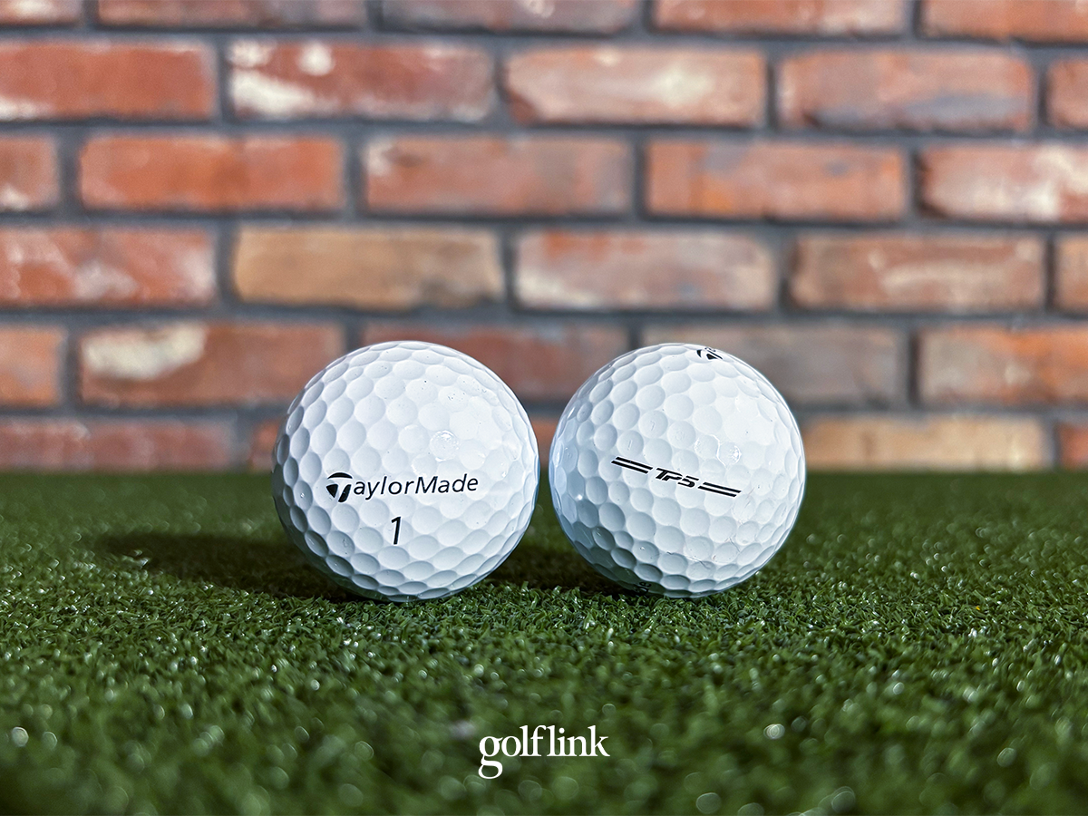 TaylorMade TP5 during GolfLink testing