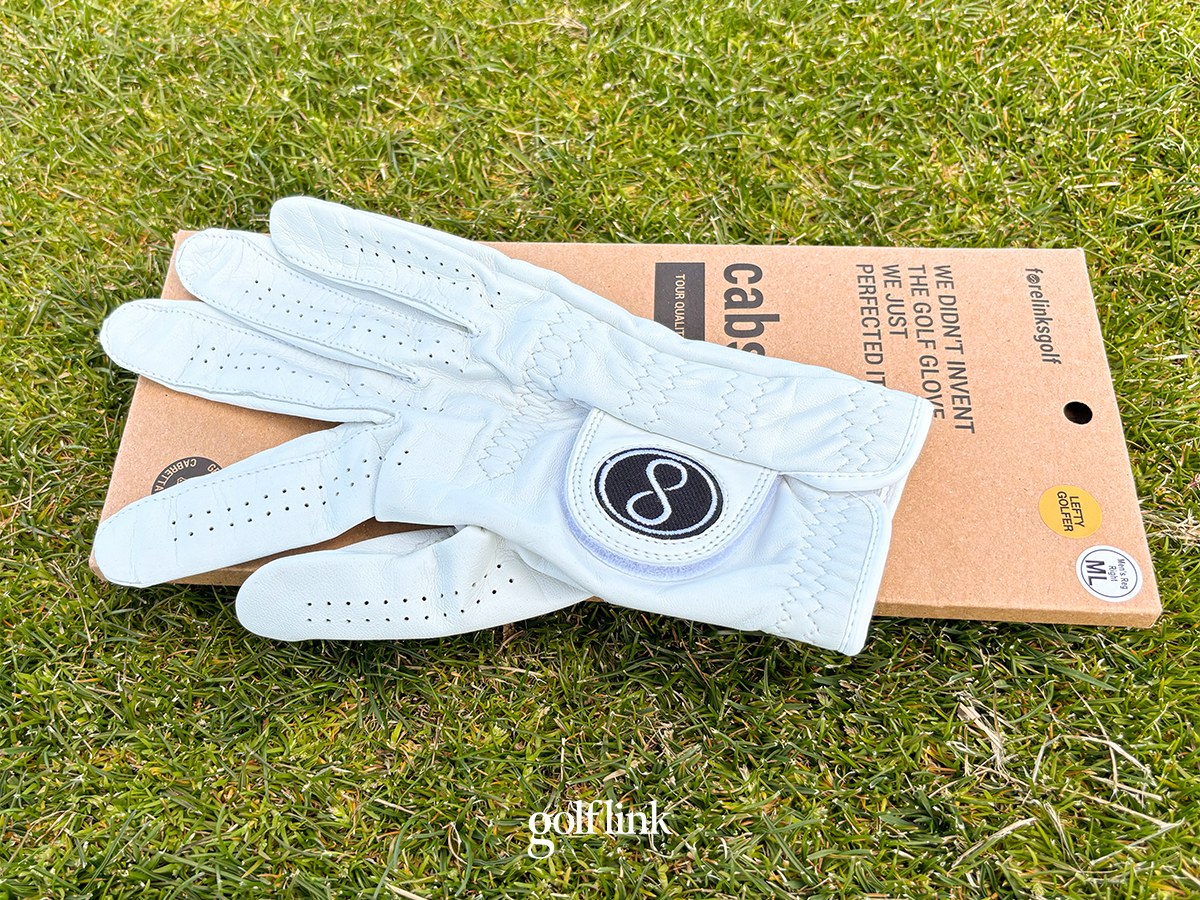 forelinksgolf glove during GolfLink testing
