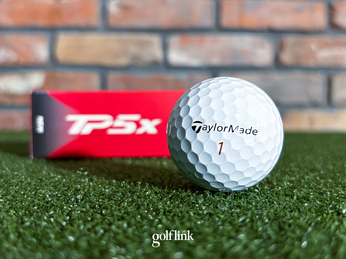 TaylorMade TP5x during GolfLink testing