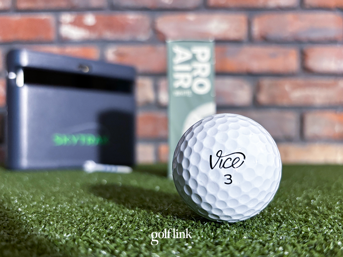 Vice Pro Air during GolfLink testing