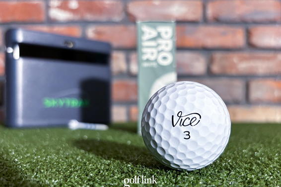 Vice Pro Air during GolfLink testing