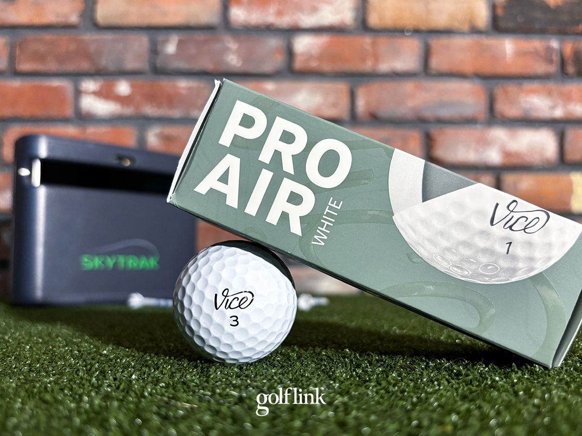 Vice Pro Air during GolfLink testing
