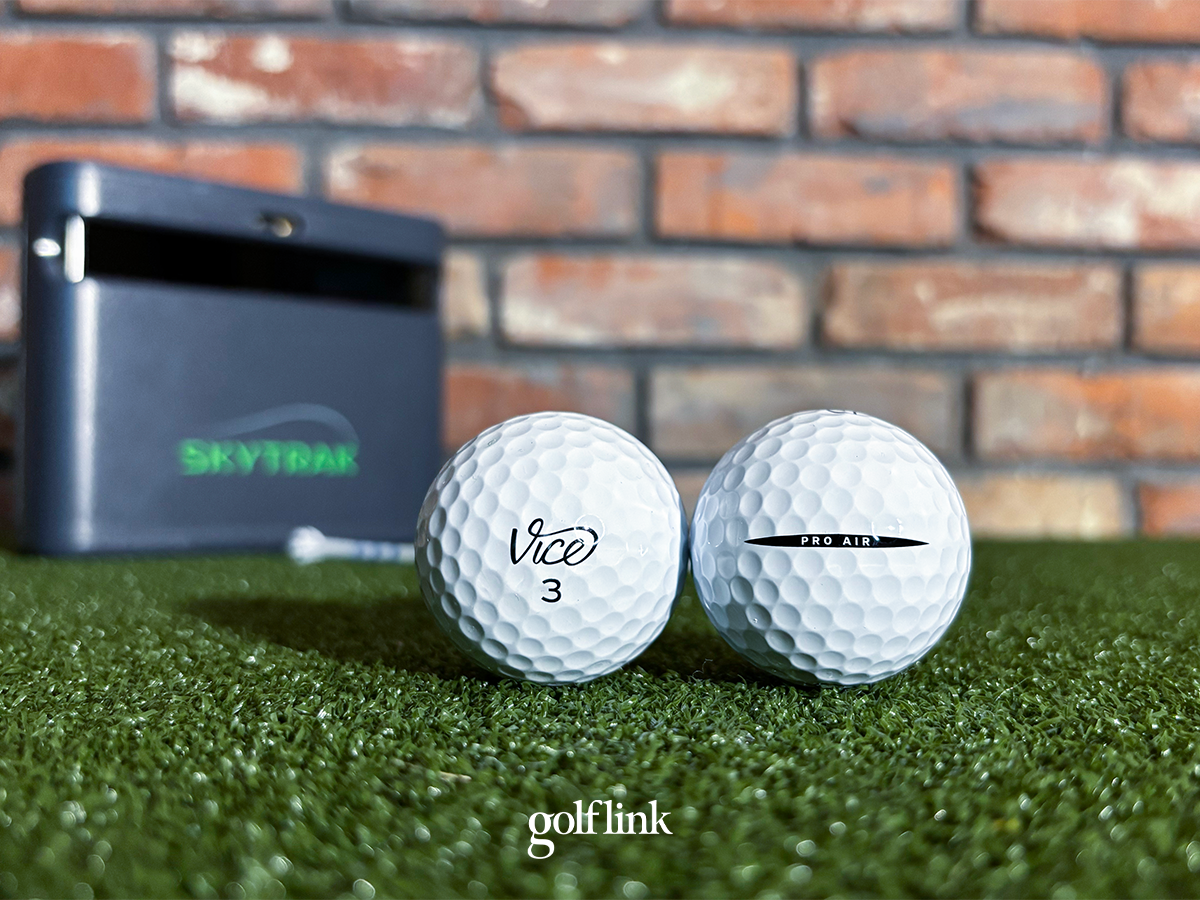 Vice Pro Air during GolfLink testing