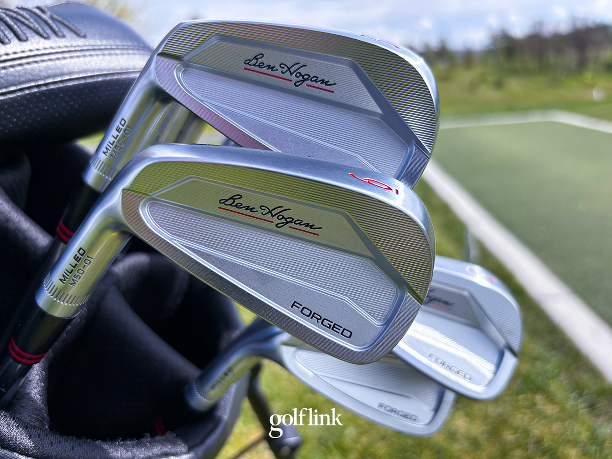 Ben Hogan M50-01 irons during GolfLink testing