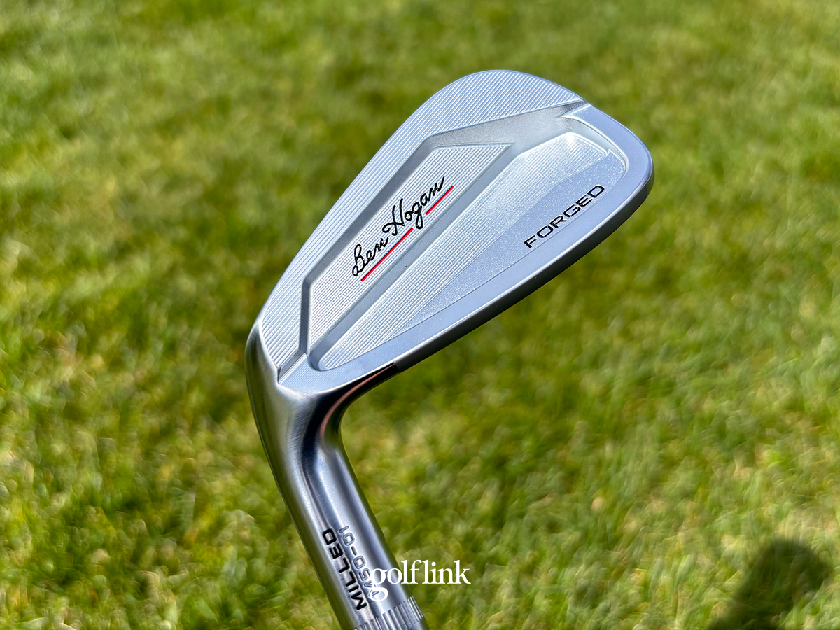 Ben Hogan M50-01 irons during GolfLink testing