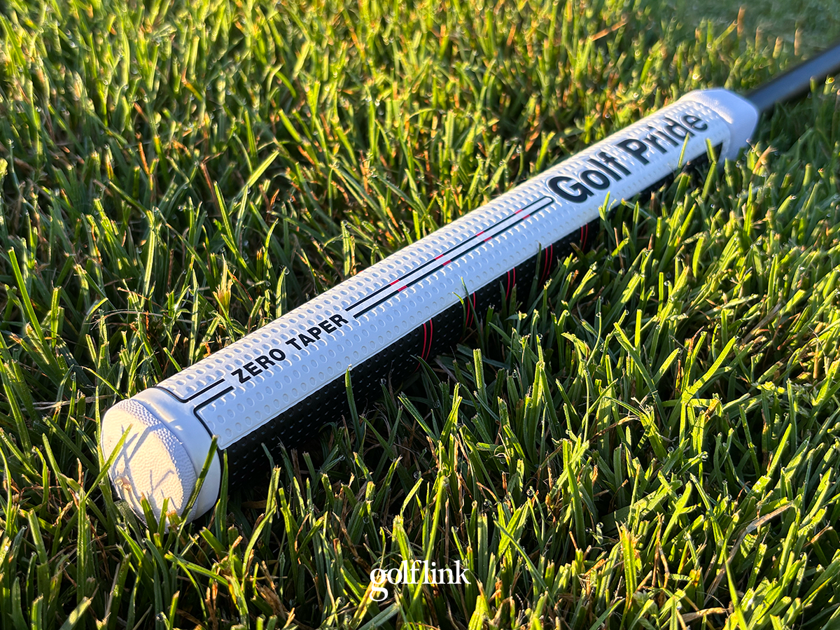 Golf Pride Zero Taper putter grip during GolfLink testing