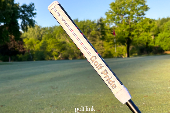 Golf Pride Zero Taper putter grip during GolfLink testing