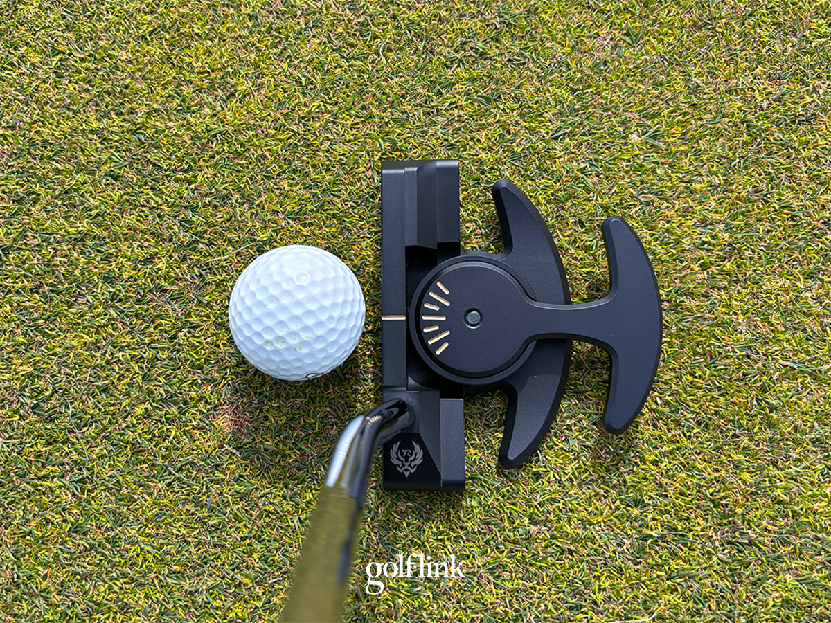 Killer Golf putter during Golflink testing