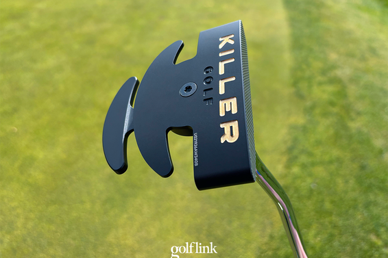 Killer Golf putter during GolfLink testing