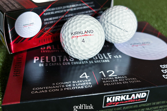Kirkland Signature Performance+ v3.0 during GolfLink testing