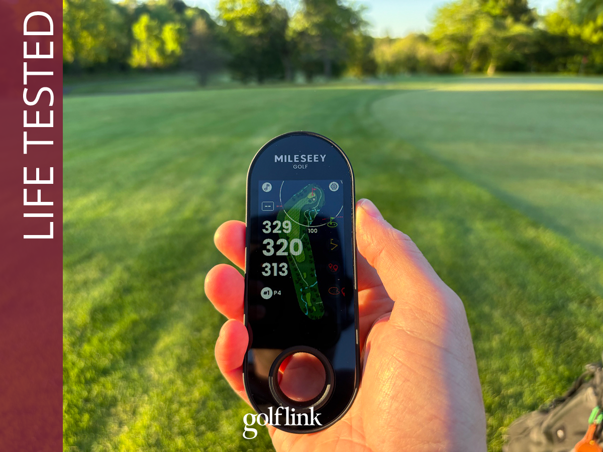 Golf Carts Have GPS Mounted Inside. Walkers Have This. Golflink.com