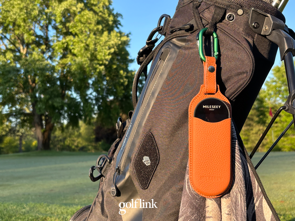 Mileseey GeneSonic Go during GolfLink testing