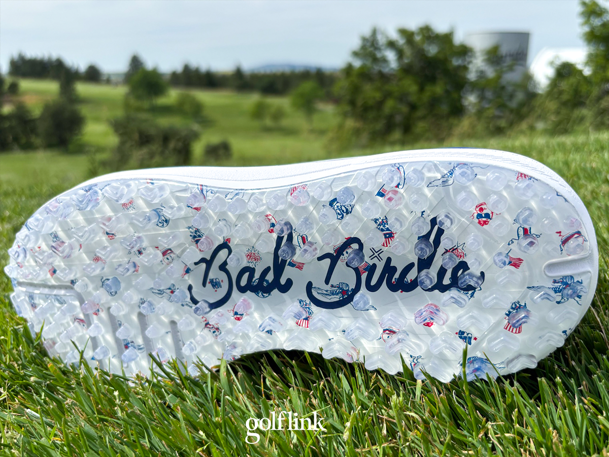 Bad Birdie x Payntr collab during GolfLink testing