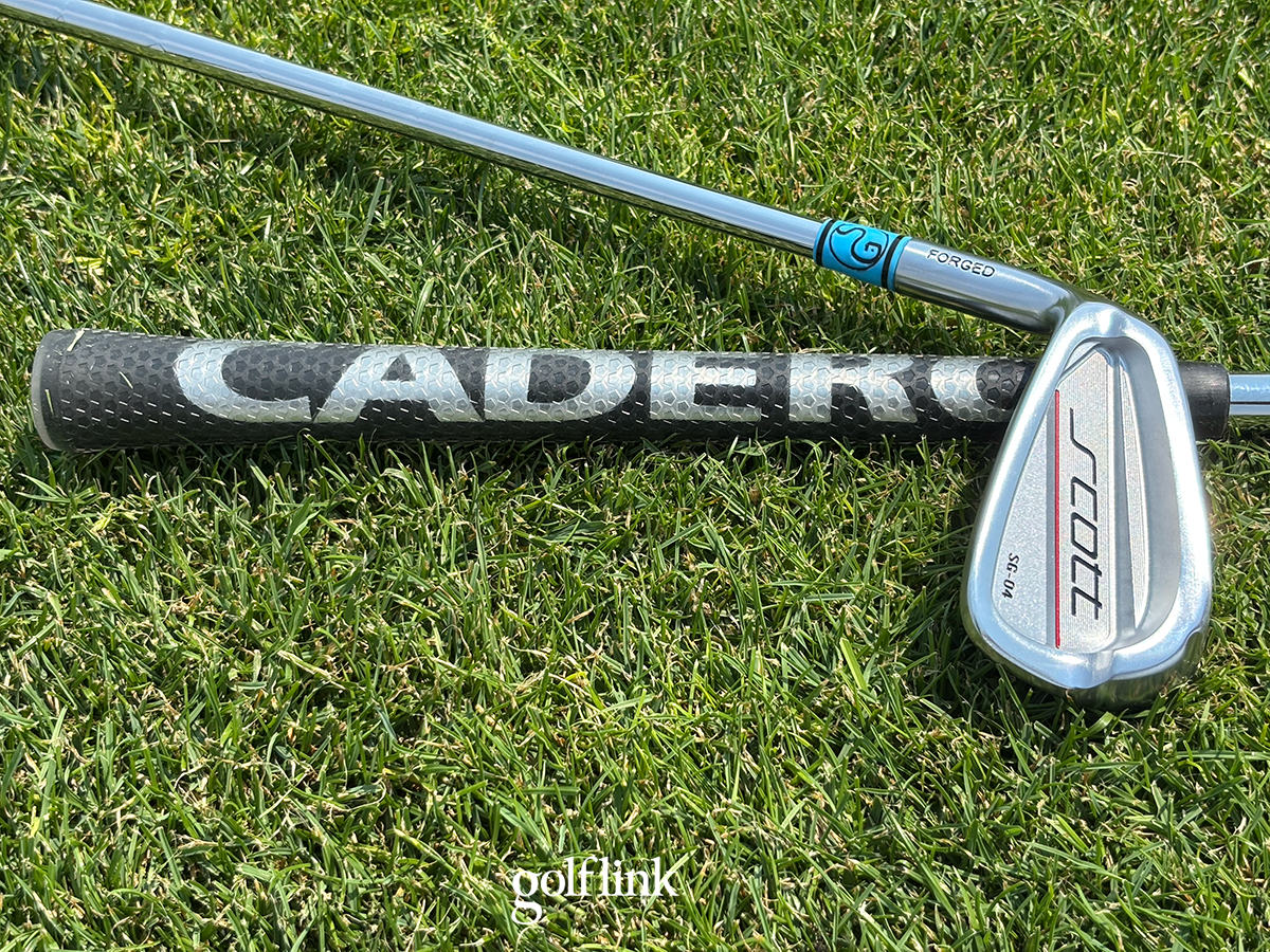 Scott Golf SG-04 irons during GolfLink testing