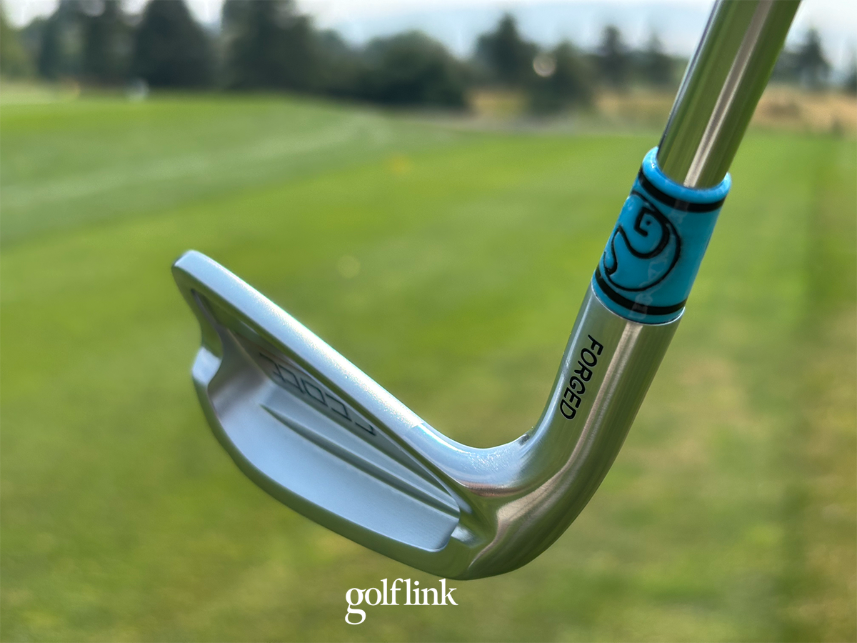 Scott Golf SG-04 irons during GolfLink testing