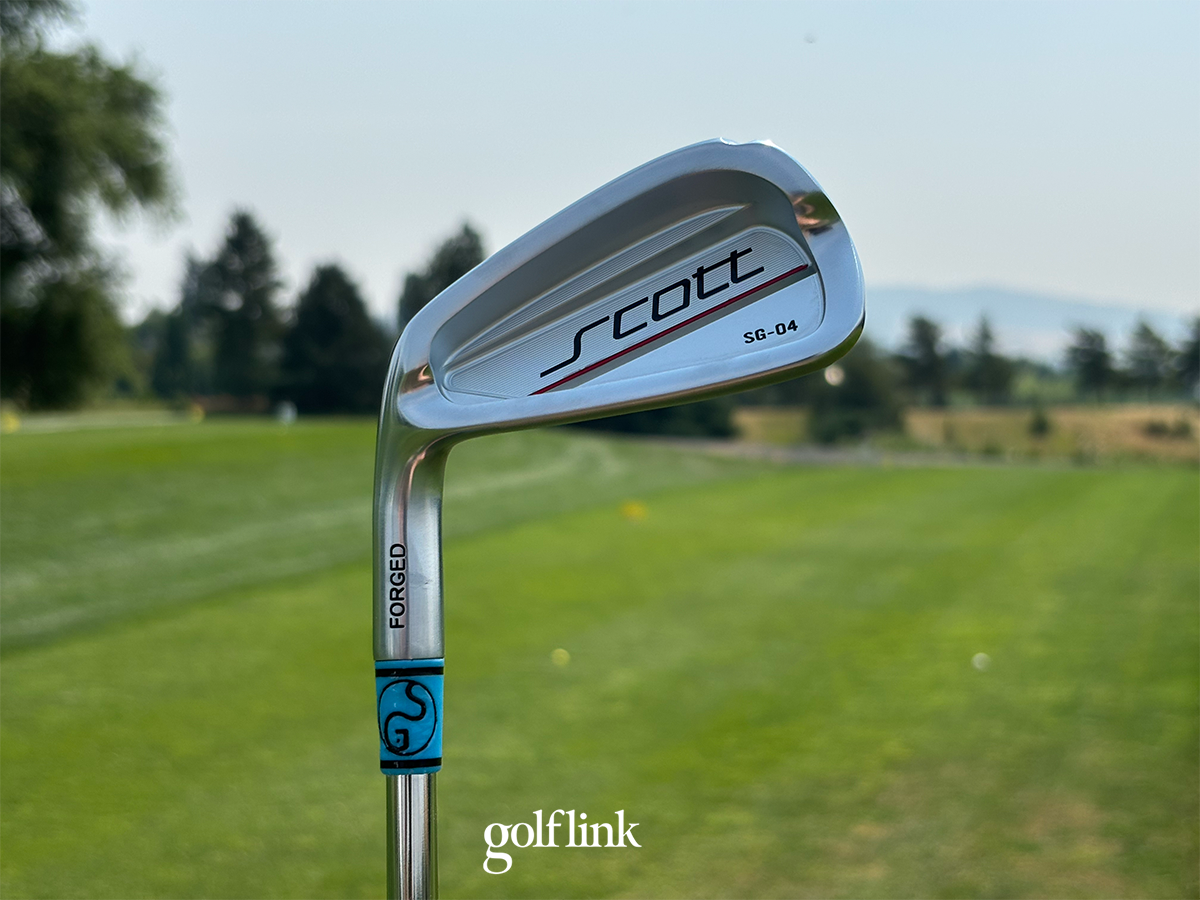 Scott Golf SG-04 irons during GolfLink testing