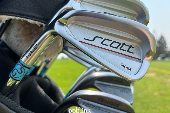 Scott Golf SG-04 irons during GolfLink testing