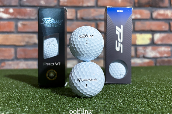 Titleist Pro V1 vs. TaylorMade TP5 head to head