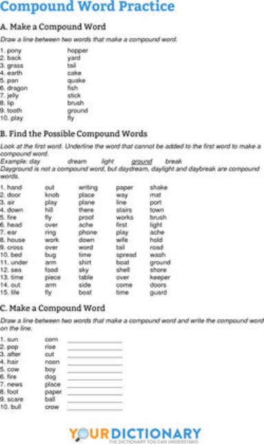 compound-words-first-grade-printable