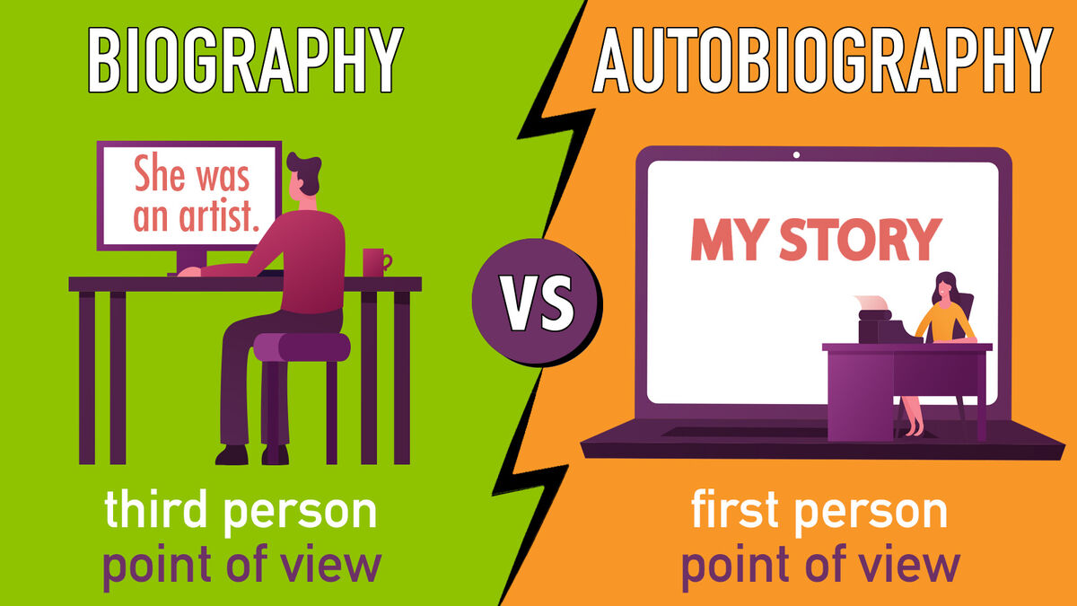 autobiography vs biography examples