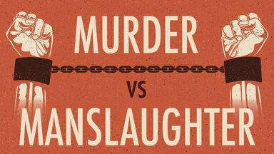 difference between murder and manslaughter