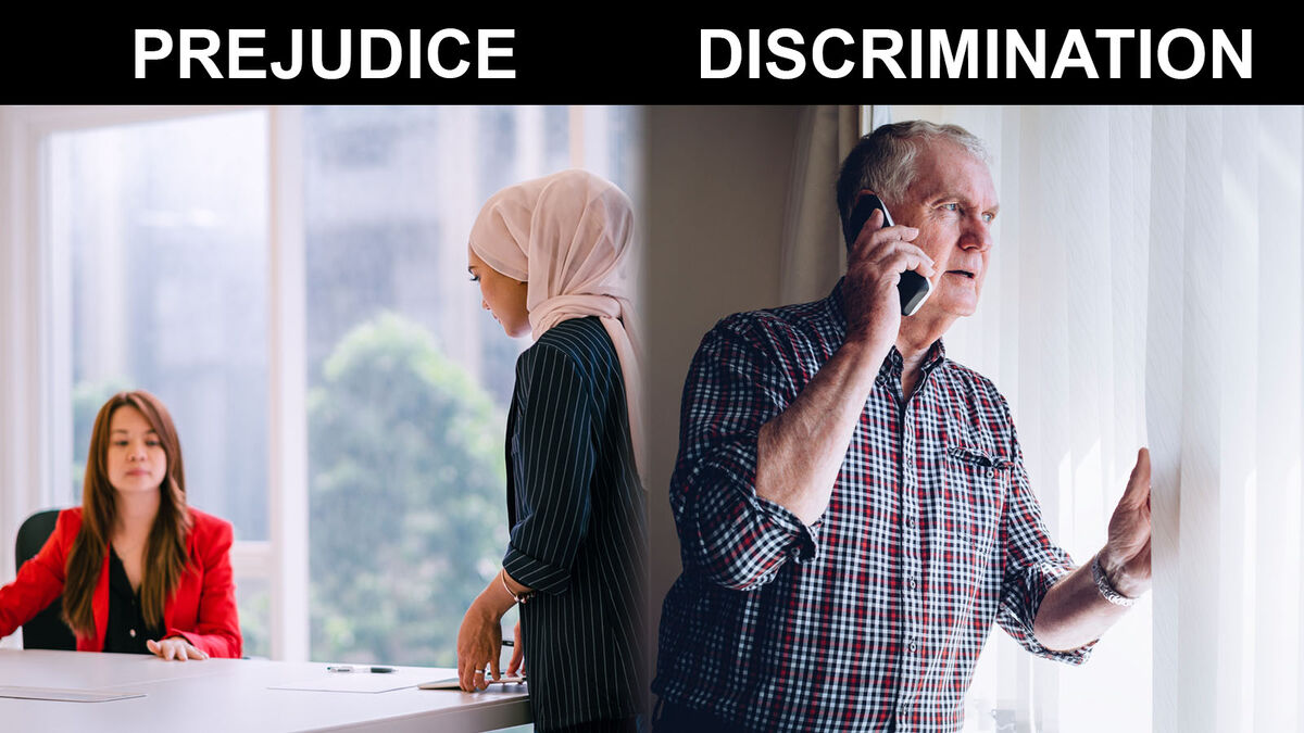 difference between prejudice and discrimination