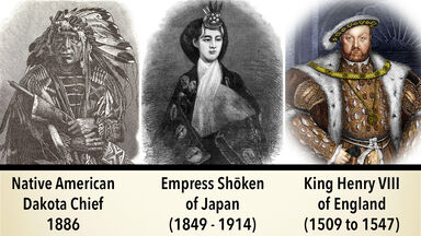 difference between chief, empress, king