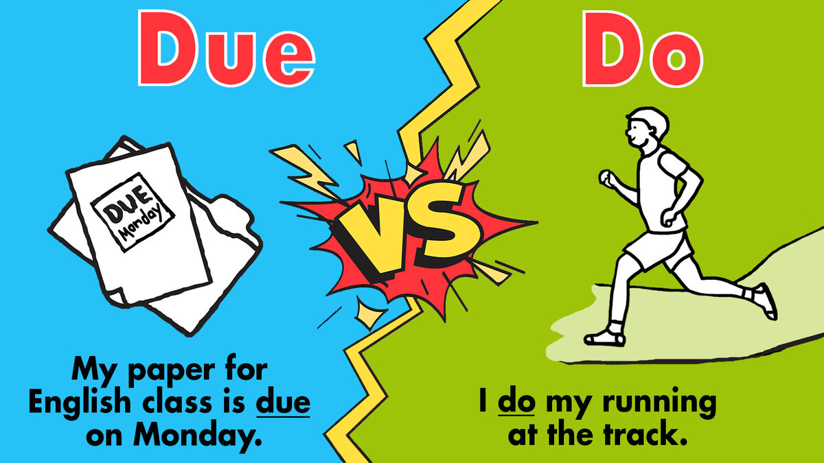 example due vs do