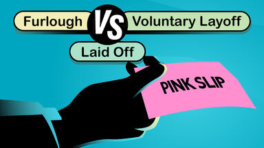 furlough vs laid off vs voluntary layoff
