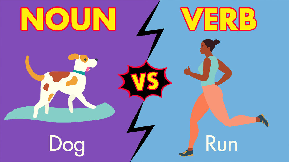 noun vs verb example