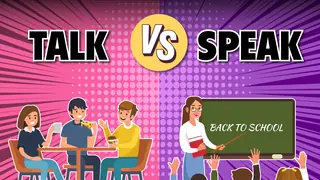 Talk vs Speak Example