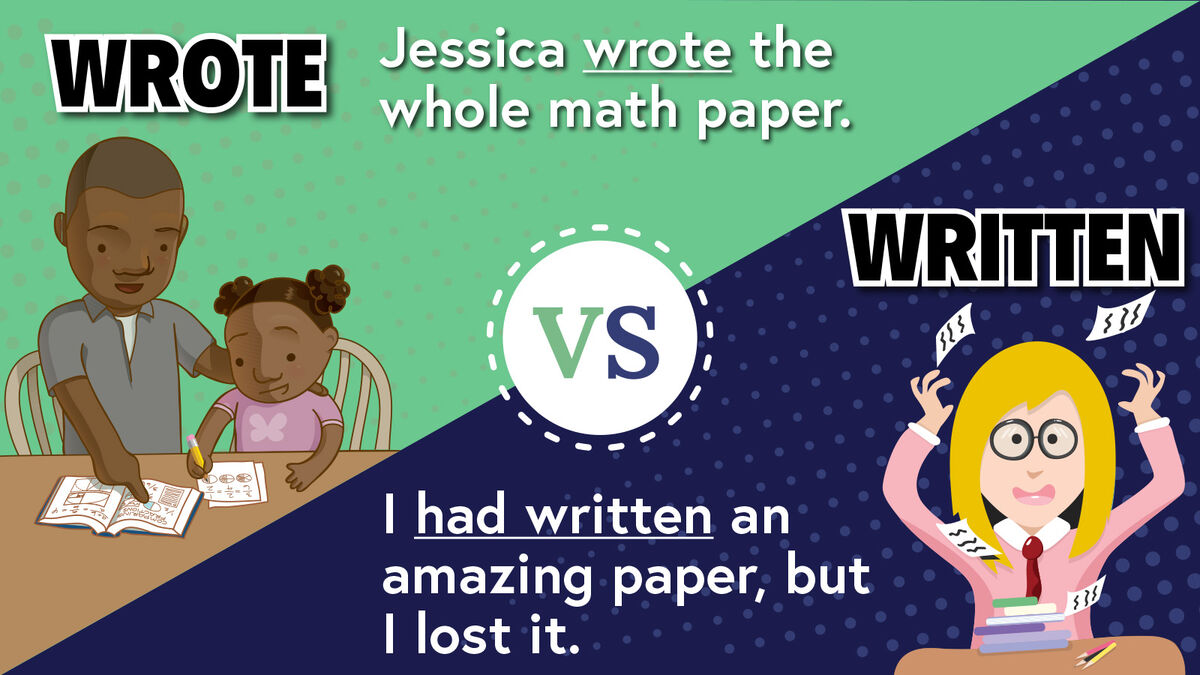 Wrote Or Written: Which Is Correct? (Helpful Examples), 44% OFF