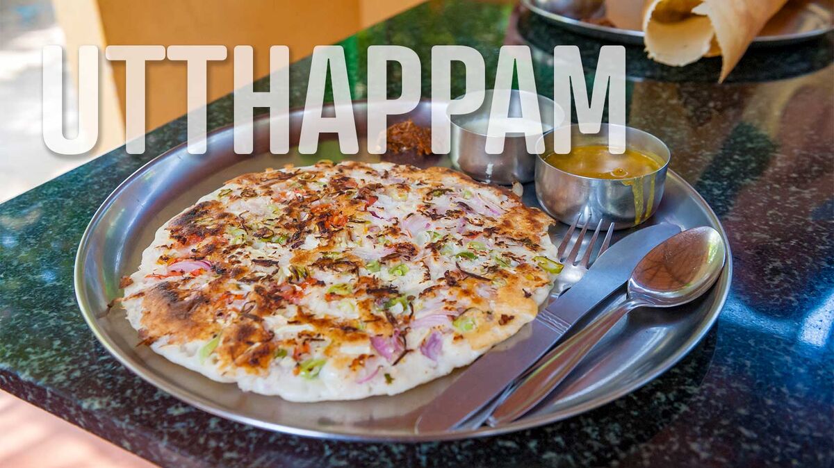 utthappam letter U food